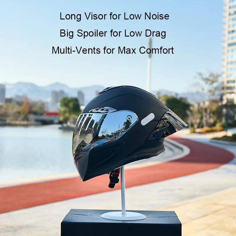 NBTK Phantom Motorcycles Helmet Long Wing Quiet Ride Shield Bluetooth ECE DOT Motorcycle Hull Helmet Helmets Motorcycle Casco para Motos