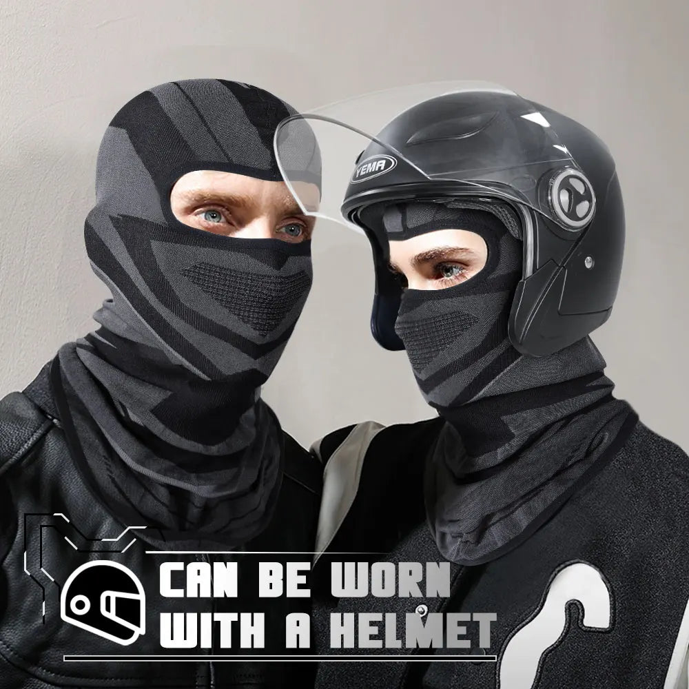 Motorcycle Balaclava Full Face Mask Breathable Moto Motorbike Cycling Hood Cap Windproof Ski Racing Riding Motocross Neck Warmer