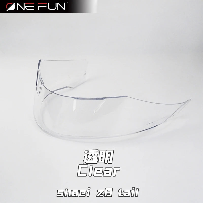 For SHOEI Z8 NXR2 Motorcycle Rear Trim Red ant Helmet Spoiler Case doodle Accessories Tail