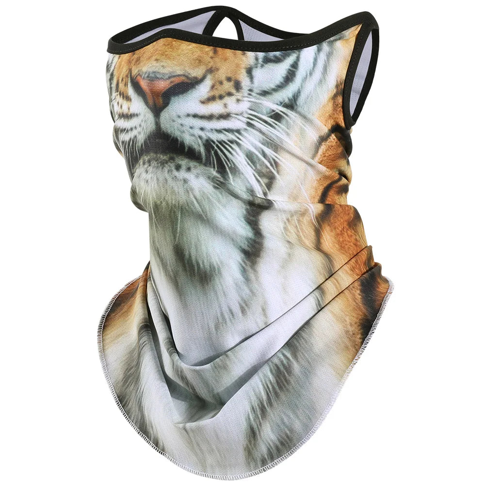 Motorcycle Face Mask Moto Helmet Breathable Bandana Hood Ski Neck Warmer Gaiter Windproof Dustproof Scarf Biker Mask