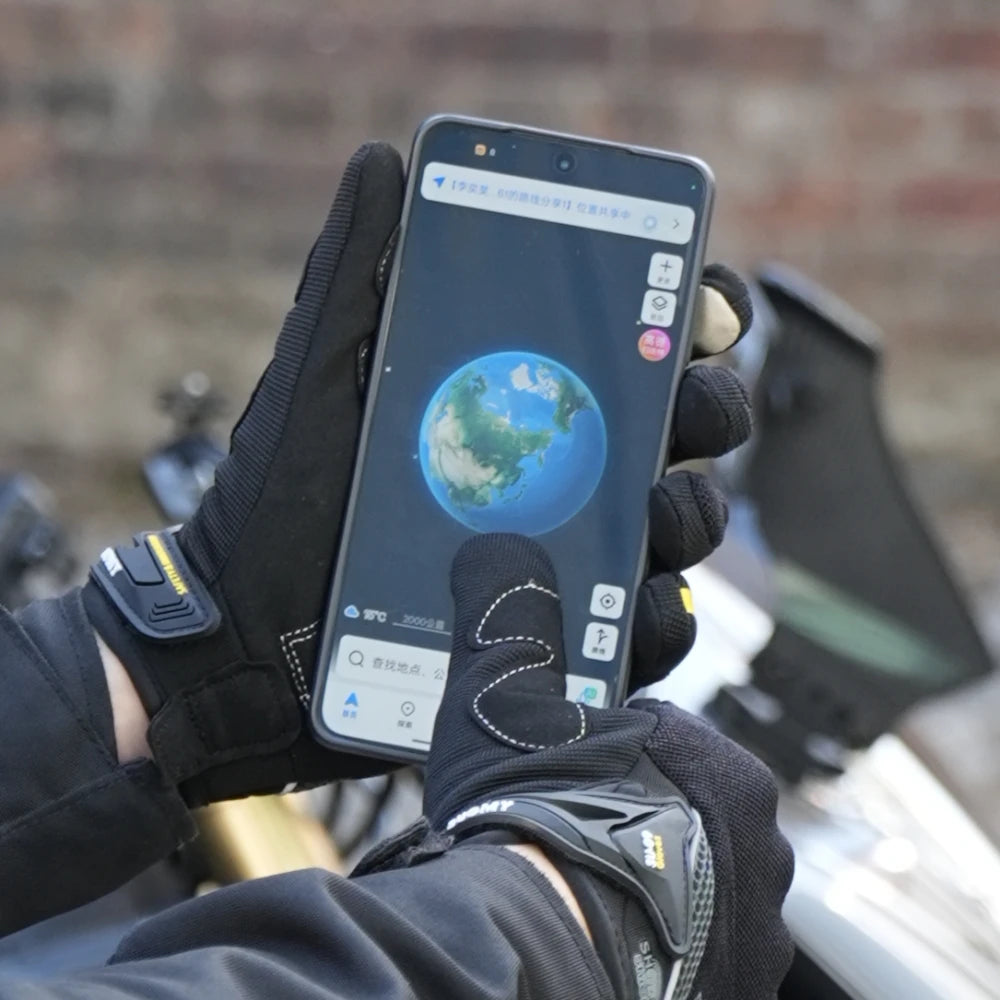 SUOMY SU-09 Motorcycle Gloves Full Finger Summer Breathable Abrasion-Resistant Reinforced for Motocross Street Riding