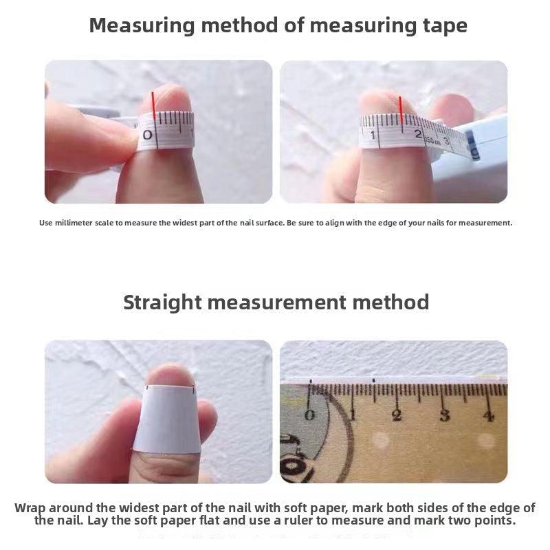1070 Handmade Nail Wear Nail Art Reusable Press on Nails False Nails