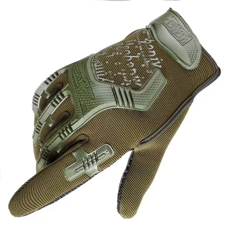 Super Technician Tactical Gloves Men Full Finger Anti-Slip Gloves for Motorcycle Riding Special Forces Outdoor Training Equipmen
