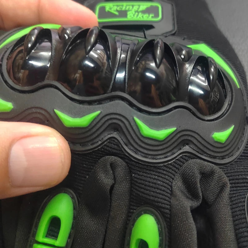 Motorcycle protect Gloves Waterproof Touch Screen Full Finger Leather Joint protection Anti-fall Moto Non-slip Riding Men Novelt