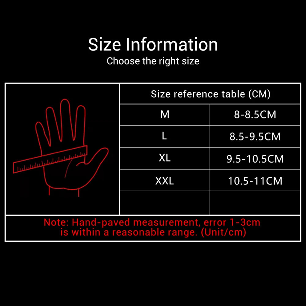 Motorcycle Gloves For Winter Windproof Warm And Fall Resistant Off-road Motorcycle Riding Touch Screen Full Finger Leather Glove