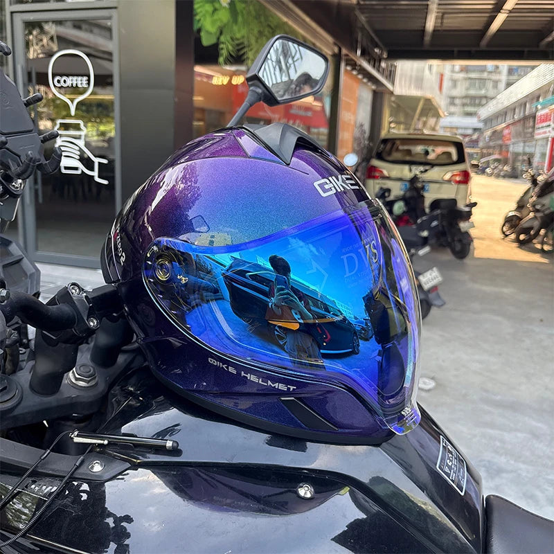 DOT Certified Unisex Full Face Motorcycle Helmet Anti-Fog UV Protection Downhill Racing Motorbike Riding Casco Capacete De Moto