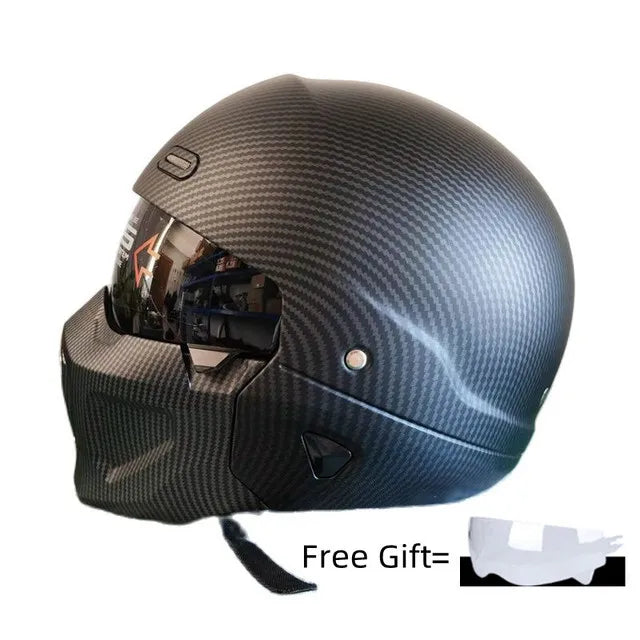 2026 New Scorpion Casco Retro Motorcycle Cascos Moto Locomotive Personality Multi-purpose Combination DOT Half Helmet