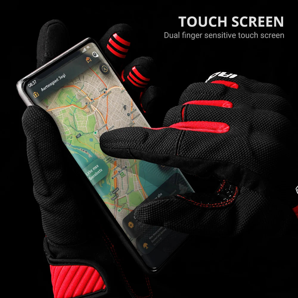 Motorcycle Gloves Outdoor Moto Riding Gloves Men Women Motorbike Gloves Touch Screen Motocross Full Finger Racing Gloves M-2XL
