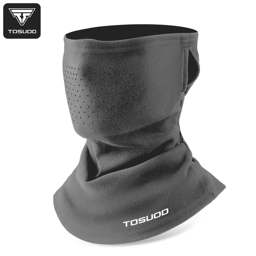 TOSUOD Winter Face Mask Cold-proof Warm Windproof Sweat Releasing Skiing Head Cover Cycling Skating Motorcycle Face Mask
