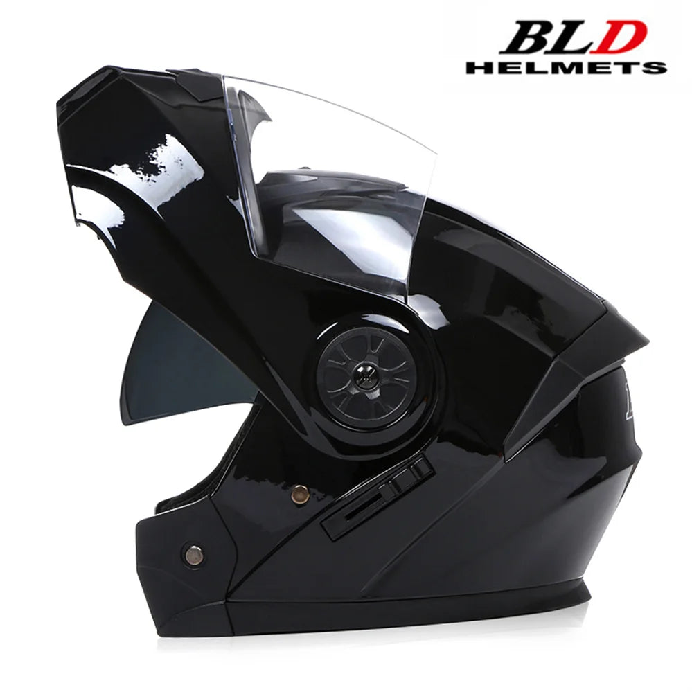 Personalised Full Face Casco Flip Up Motocross Racing Motorcycle Helmet Safety Downhill Modular Men Women Moto DOT Approved ECE