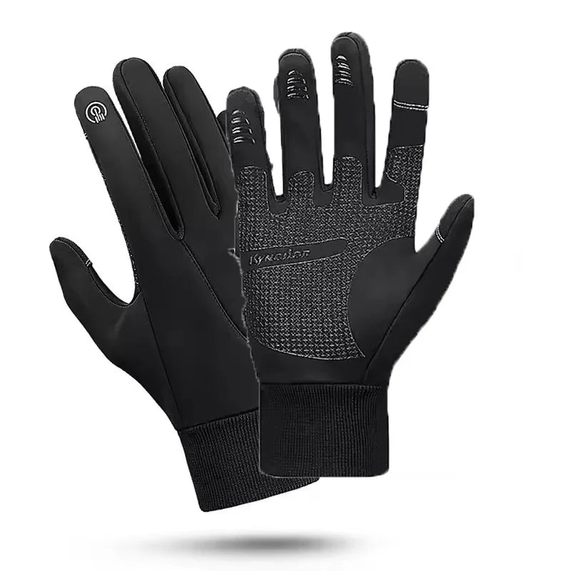 Kyncilor Winter Motorcycle Riding Gloves for Men & Women Touchscreen Waterproof Fleece Sports Accessory Glove for Ski Hiking Run