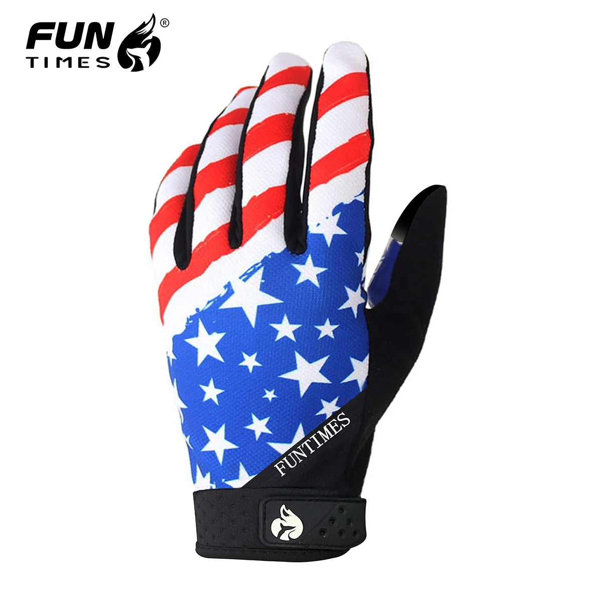 2024 FUNTIMES New Four Seasons Full Finger Outdoor Bicycle Motorcycle Riding Gloves