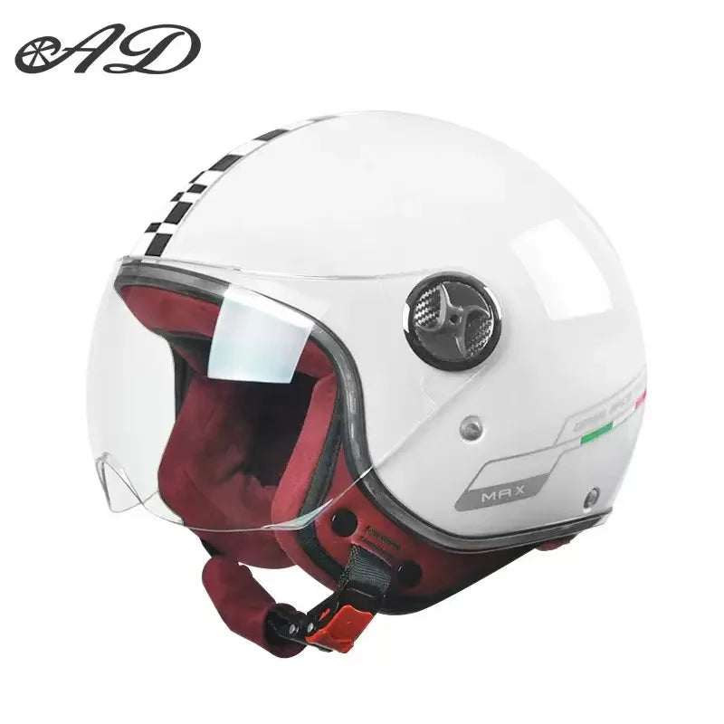 High Quality New electric helmet for men and women four seasons general safety helmet autumn and winter warm motorcycle helmet