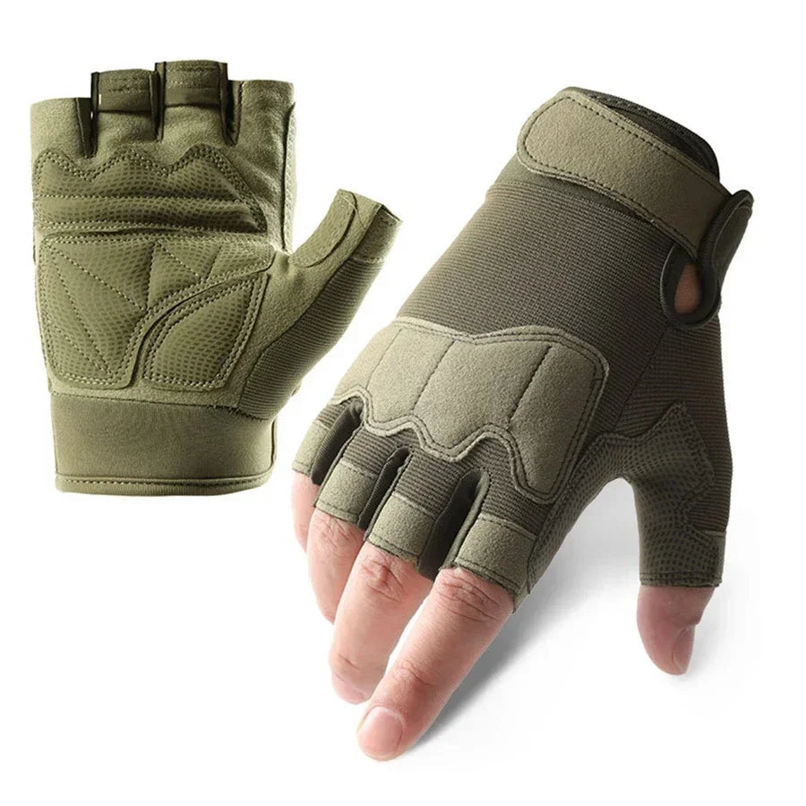 Tactical Gloves,Padded Lightweight Breathable Climbing Glove for Rock,Motorcycle,Climbing,Cycling,Tree,Sail,Outdoor Sports