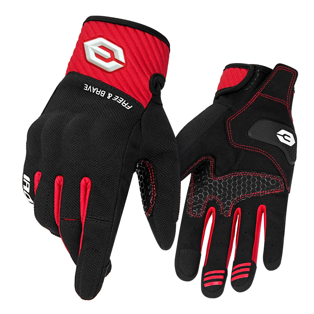 Motorcycle Gloves Outdoor Moto Riding Gloves Men Women Motorbike Gloves Touch Screen Motocross Full Finger Racing Gloves M-2XL
