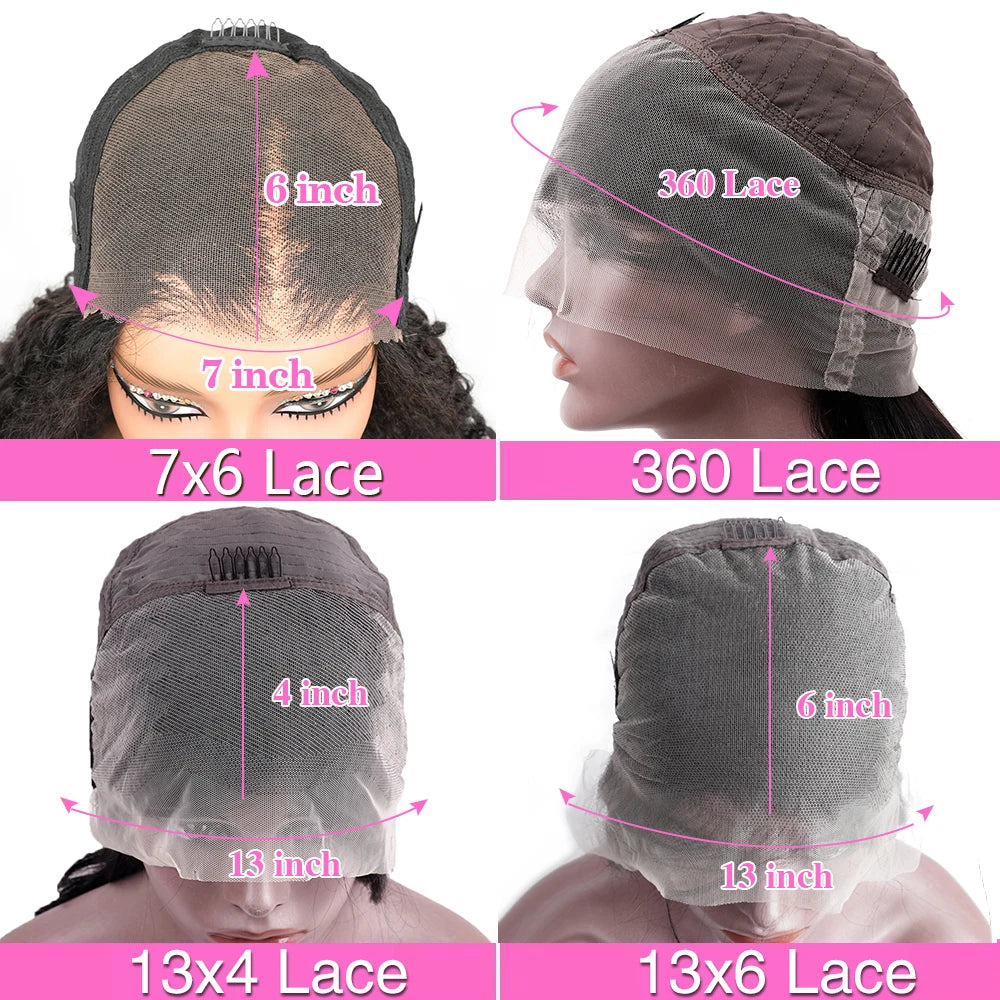 46 Inch 13x6 Bone Straight 13x4 HD Transparent Lace Human Hair Wigs Brazilian 360 Full Lace Front Wig Human Hair Wig For Women