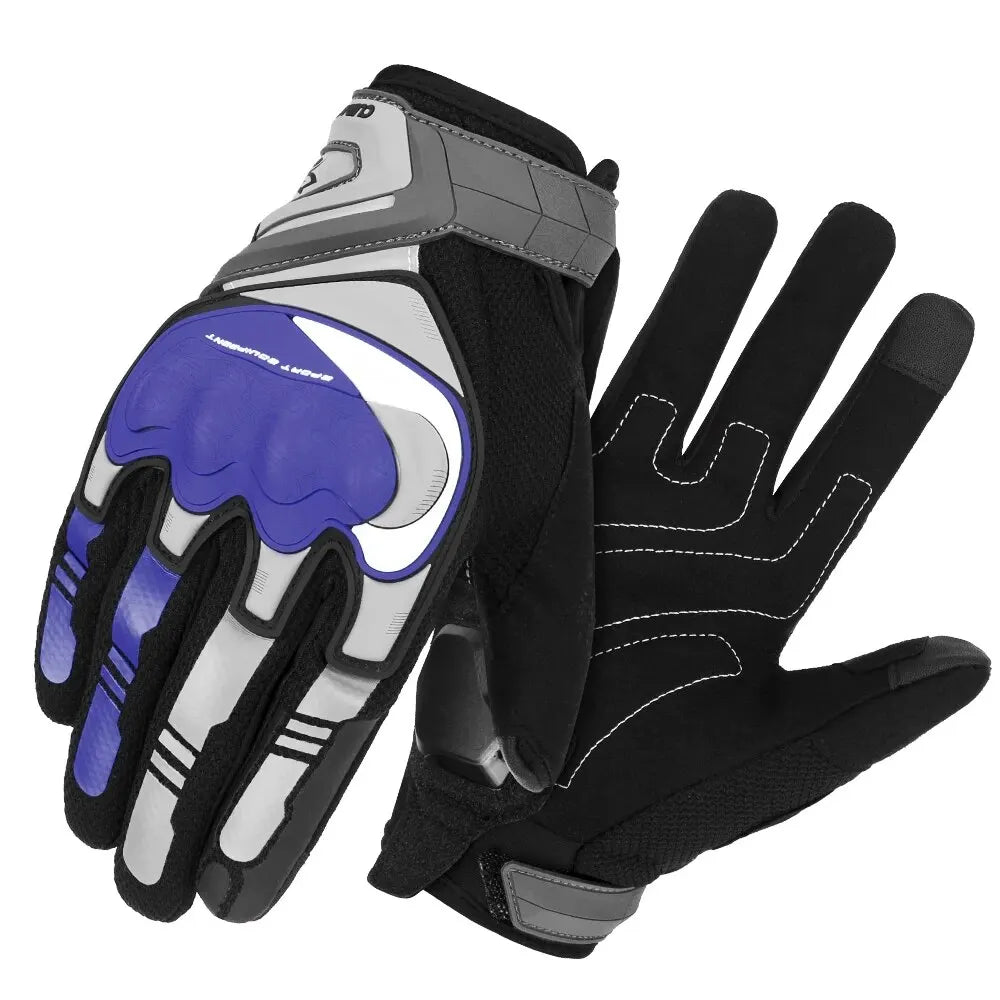 Motorcycle Gloves Unisex Breathable Touch Screen Dirt Bike Riding Protection Gloves Outdoor Sports Night Reflective Full Finger