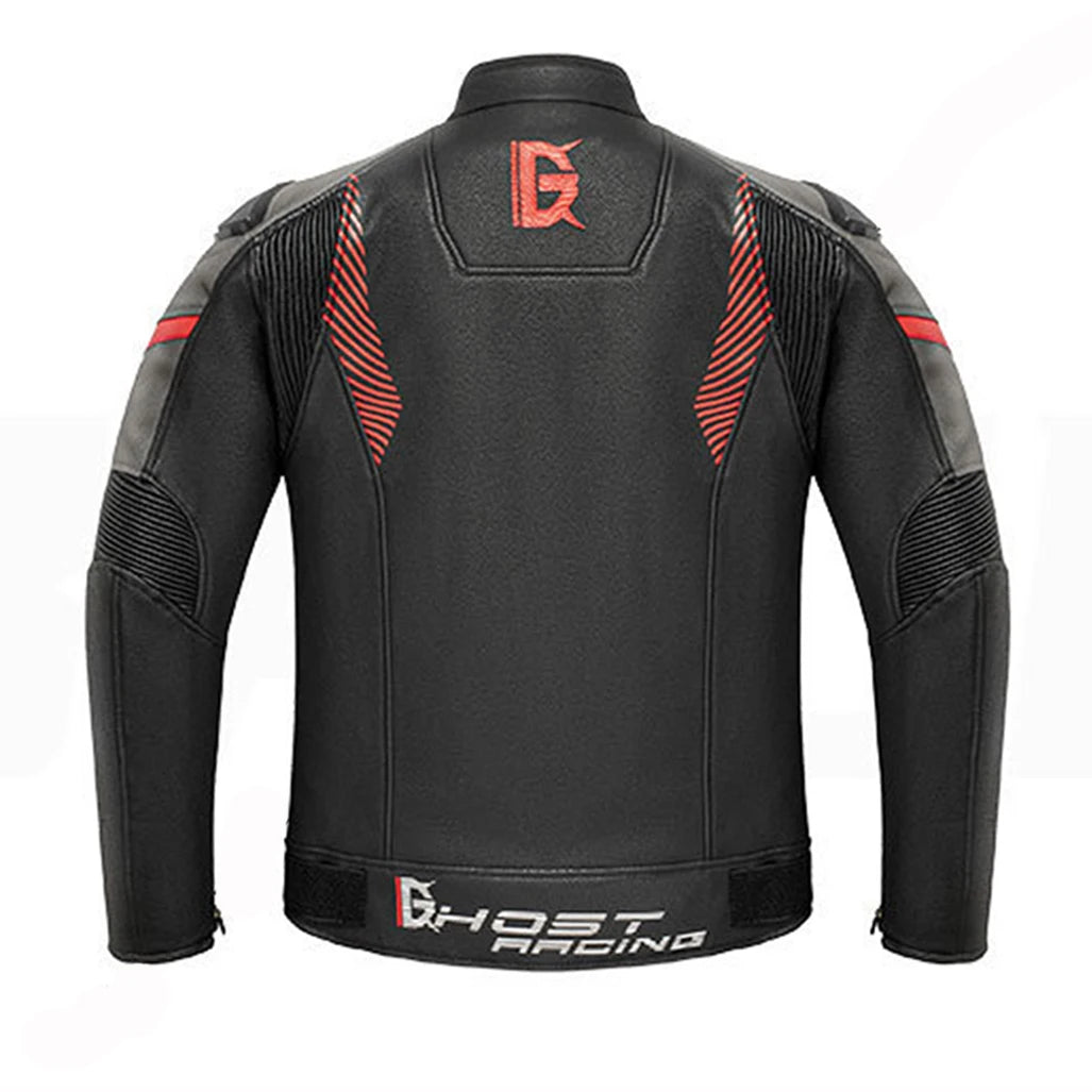 Waterproof Jacket Motorcycle Leather Chaqueta Moto Men's Motorbike Motocross Riding Jacket CE Protector For 4 Seasons