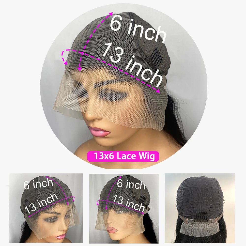Highlight Body Wave Human Hair Lace Front Wig 13x6 HD Lace Frontal Wig Hair For Women P427 200 Density HD Lace Front Wig 38 Inch