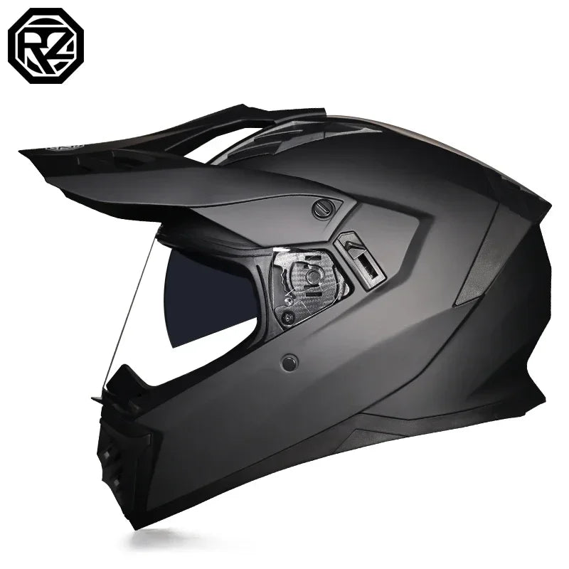 ORZ Off-Road Motorcycle Helmet with Sunshield Moto-Cross Motocross Helmet Racing Moto DOT cascos