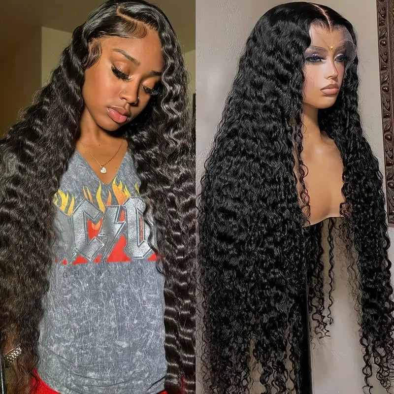 Lafino Wig Water Wave 13x4 13x6 Lace Front Wigs Human Hair Easy To Wear Curly Wave Natural Hairline Malaysia Remy Human Hair Wig