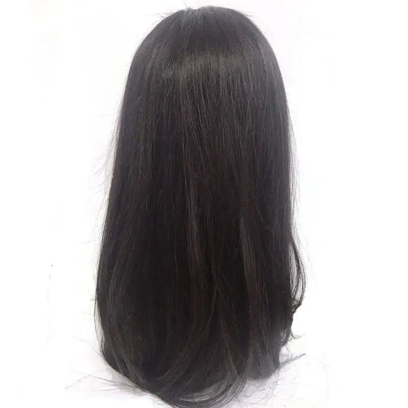 Ali Queen Hair Straight HD Transparent Lace Wig Human Hair Lace Frontal Wigs 4x4 5x5 Closure with Baby Hair Natural Color