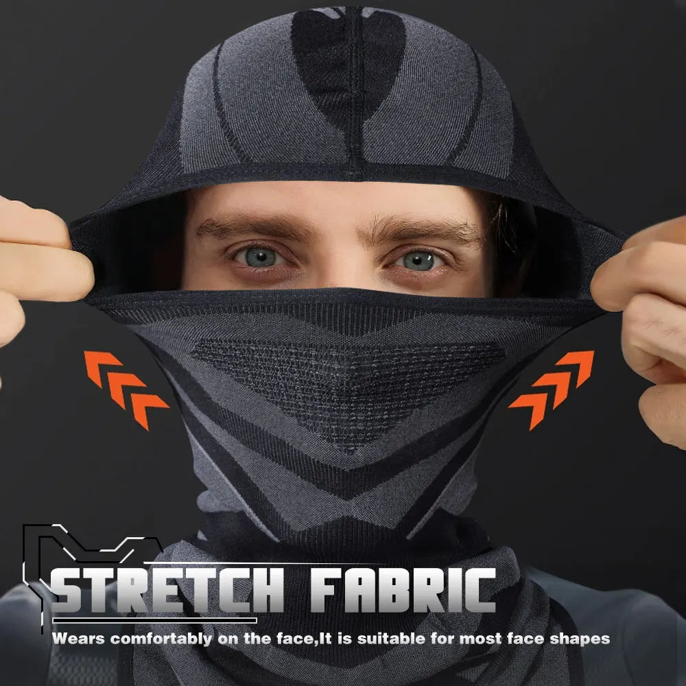 Motorcycle Balaclava Full Face Mask Breathable Moto Motorbike Cycling Hood Cap Windproof Ski Racing Riding Motocross Neck Warmer