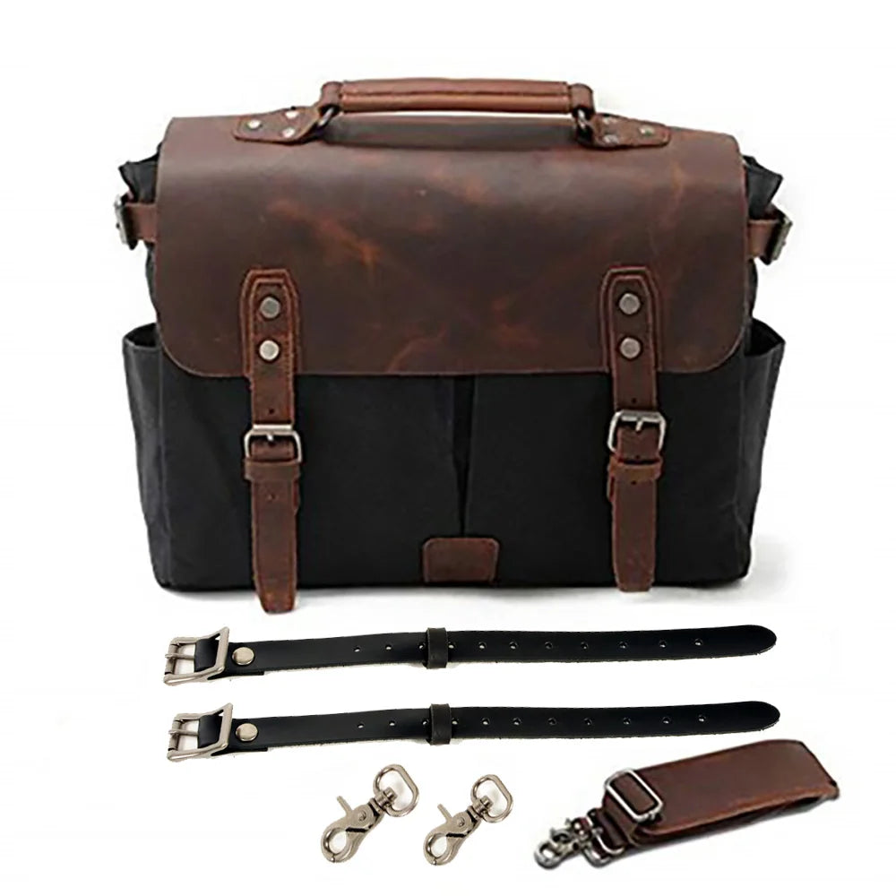 Motorcycle Saddle Bag Side Bag Waterproof Luggage Bag For Honda Shadow For Sportster XL883 XL1200 For BMW Motobike Travel Bag