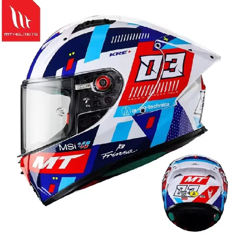 MT KRE+ Carbon Fiber Motorcycle Helmet ECE DOT Approved Full Face Professional Racing Off-road Helmet Cascos Para Moto for FIM