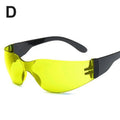 PC Safety Glasses UV-protection Motorcycle Goggles Dust Wind Splash Proof Impact Resistance Eyewear for Riding Cycling Camping