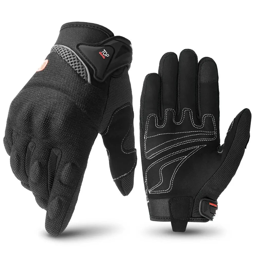 Motorcycle Gloves Women Motocross Full Finger Racing Gloves Touch Screen Moto Riding Gloves Outdoor Non-slip Guantes Moto M-2XL
