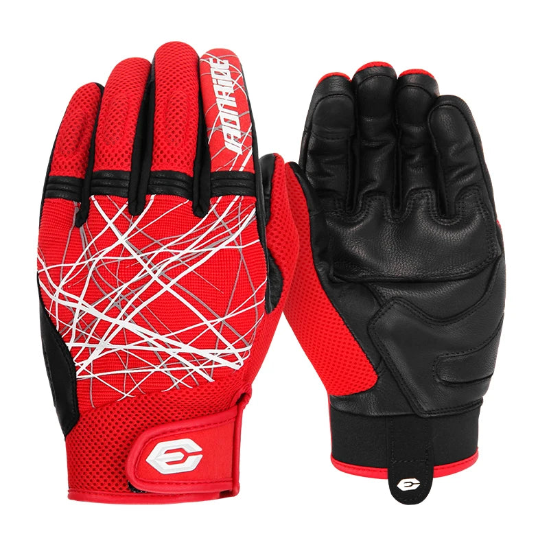 Summer Motocross Riding Racing Gloves Touch Screen Motorcycle Full Finger Protective Gloves Breathable Motorbike Non-slip Gloves