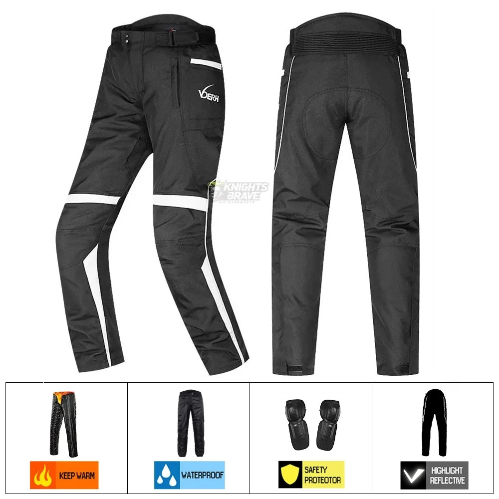 Motorcycle Jacket Waterproof Chaqueta Moto Windproof Moto Protection Night Reflection Motorbike Riding Jacket For 4 Season