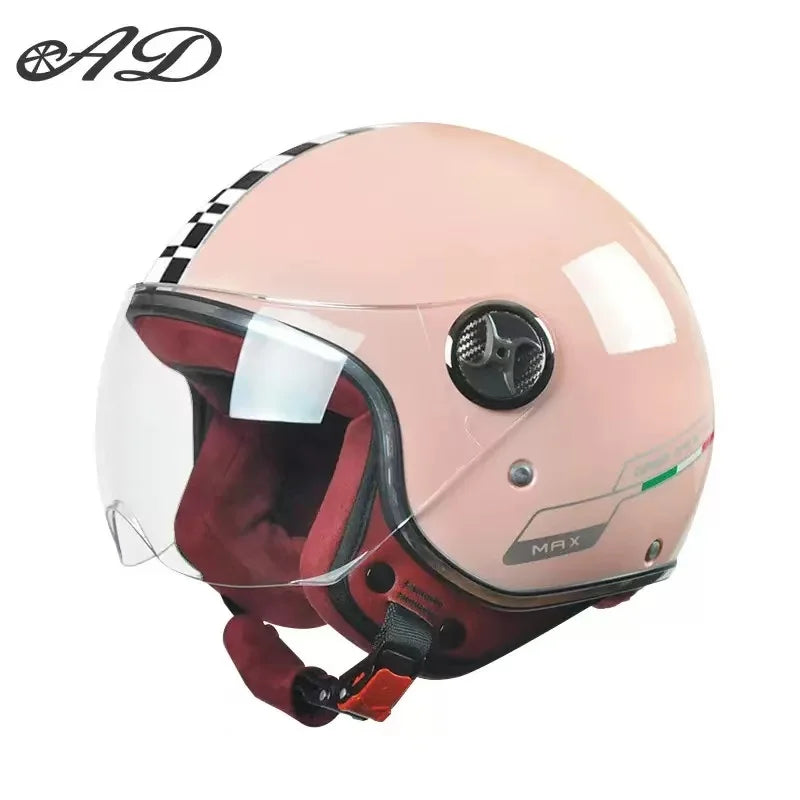 High Quality New electric helmet for men and women four seasons general safety helmet autumn and winter warm motorcycle helmet