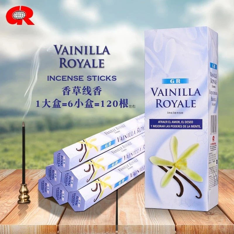 T68 20Pcs India Incense Sticks - Handmade Sandalwood/Lavender/Lemon Aromatherapy Sticks for Meditation