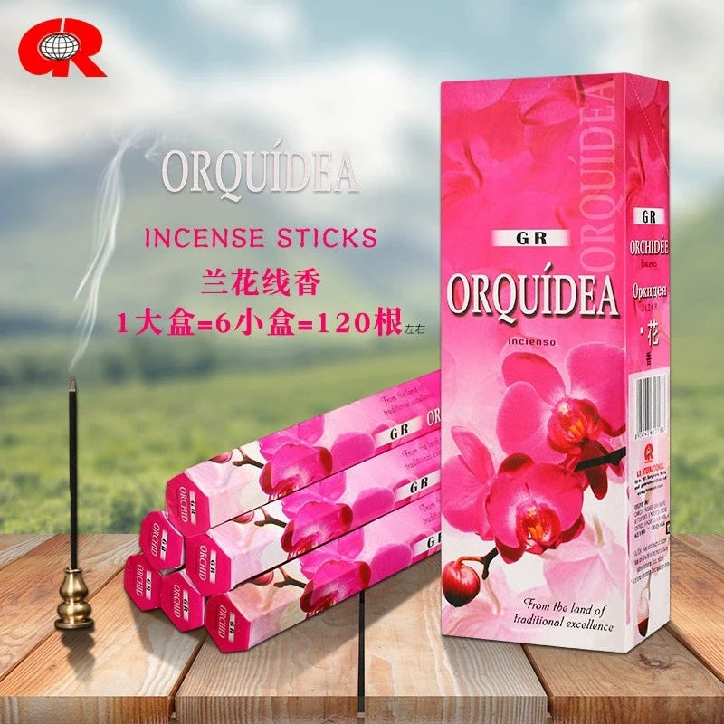 T68 20Pcs India Incense Sticks - Handmade Sandalwood/Lavender/Lemon Aromatherapy Sticks for Meditation