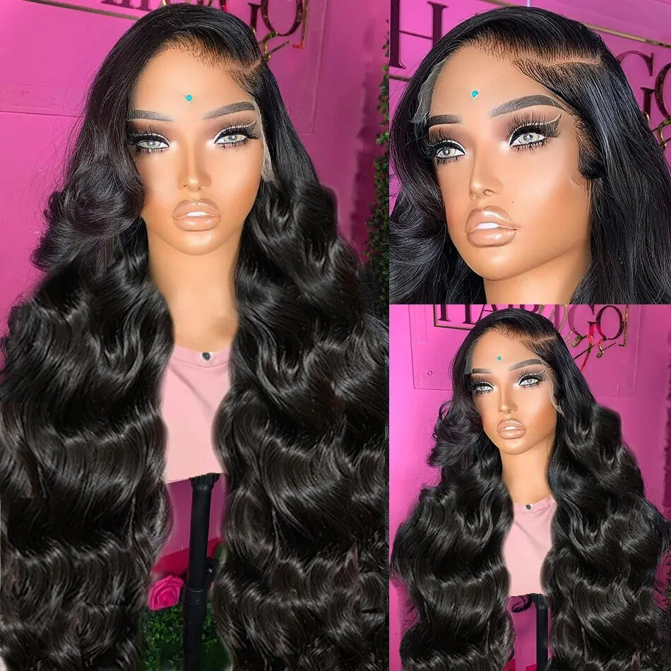 20 42 Inch 13x4 13x6 Body Wave Lace Front Wigs 5X5 Glueless Wig Pre plucked Ready To Wear Lace Front Human Hair Wigs 300 Density