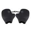 1pair Motorcycle Handlebar Covers, Winter Riding Protective Hand Covers, Electric Bike Fleece-lined Warm Gloves