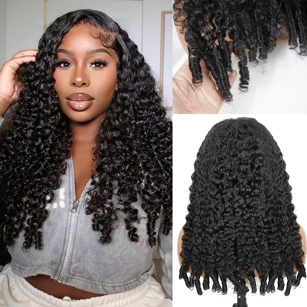 220 Density Hd Lace Wig 13x6 Human Hair Burmese Curly Hair Wig Pre Plucked Brazilian 16A Burmese Virgin Human Hair Wig For Women