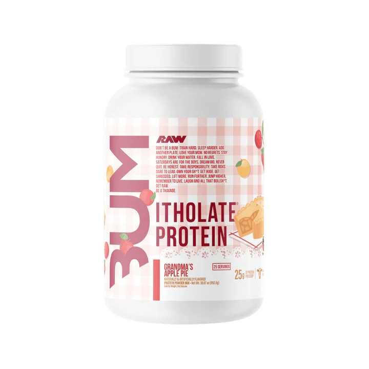 Raw Nutrition Bum Itholate Protein 25 Servs