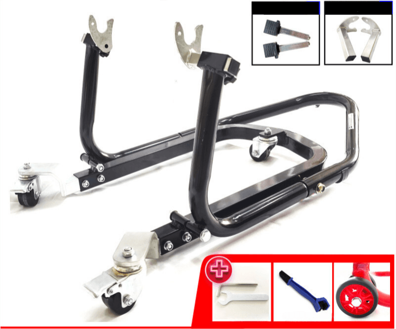 Liou Stand™ Motorcycle Paddock Stand Dolly Mover
