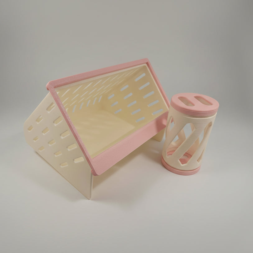The Open Air Hay Feeder and Hay Roller Bundle | 6 Colors