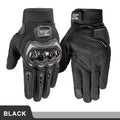 Motorcycle Riding Gloves Men's Non-Slip Off-Road Racing Bicycle Gloves Black Summer and Winter Anti-Fall Cycling Gloves
