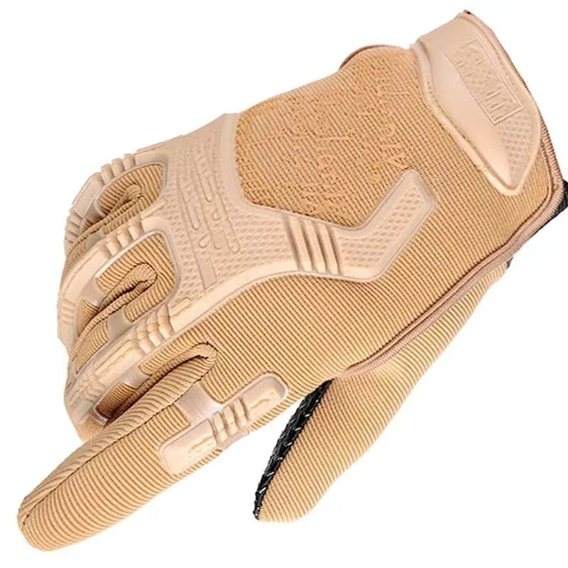 Super Technician Tactical Gloves Men Full Finger Anti-Slip Gloves for Motorcycle Riding Special Forces Outdoor Training Equipmen