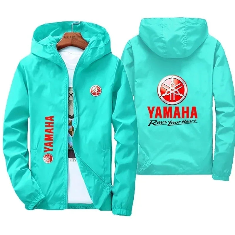 Yamaha Men's Windproof Motorcycle Jacket 2026 Spring Autumn Outdoor Leisure Off-Road Bicycle Riding Vest for Men